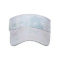 thumbnail image 3 of Xysaqa Sport Tie Dye Visor Hat for Women Men Empty Top Baseball Cap Summer Fashion Beach Sun Hat, 3 of 3