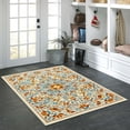 (2 pack) Mainstays Bright Persian Medallion Multicolor Indoor Area Rug ...