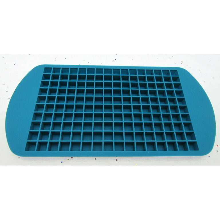 6026547 CRUSHED ICE TRAY BLUE Houdini Blue Silicone Ice Tray (Pack of 1) 