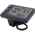thumbnail image 2 of Electric bicycle control panel S866 LCD screen S900 displays multi-function information meter 24V 36V 48V - waterproof plug, 2 of 5