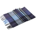 thumbnail image 5 of Wool Plaid Scarf for Women & Men – Lightweight & Warm, Soft Breathable Checkered Scarf, Classic Tartan Wrap for Winter (Multi-Color), 5 of 5