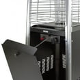 thumbnail image 5 of Northlight Pyramid Glass Tube Outdoor Gas Patio Heater, 44,000 BTU Black Finish, 5 of 8