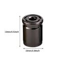 thumbnail image 3 of 5pcs Solid Auto Zinc Alloy Theft With Wrench Tire Valve Cap Replacement, 3 of 6