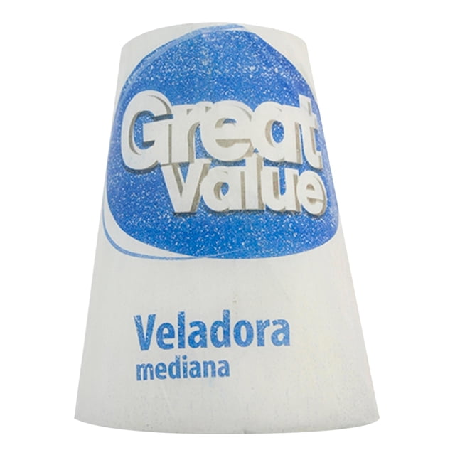 Veladora Great Value mediana 1 pza