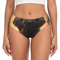 thumbnail image 1 of Balery Lake Meditating Elephant Ropa Interior de Algodón para Mujer con Dibujo – Braguitas Cómodas y Elásticas, Estilo Clásico-Large, 1 of 6