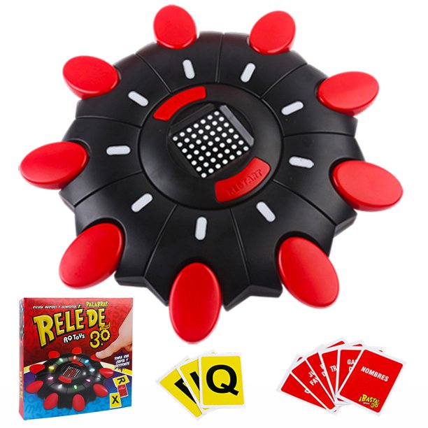 Juego Mesa Lenguaje Alfabeto Loco Juguete Giratorio para