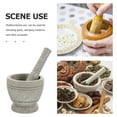 thumbnail image 3 of OULII kitchen gadgets for women 1 Set Mortar and Pestle Grey PP Kitchen Tool, 3 of 7