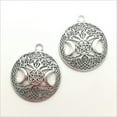 thumbnail image 3 of U8MO 2/10/20 Moon Pentacle Antique Silver Charms Pendants for Jewelry Making 39*34mm-10pcs, 3 of 5