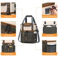 thumbnail image 3 of Bolsa de almuerzo Cooler Maelstrom, aislante, a prueba de fugas, 20 litros, gris y beige, 3 of 9