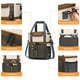 thumbnail image 3 of Bolsa de almuerzo Cooler Maelstrom, aislante, a prueba de fugas, 20 litros, gris y beige, 3 of 9