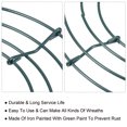 thumbnail image 4 of Uxcell Metal Wire Wreath Form Hanger For Christmas Wedding Party Arrangement Green 2Pcs Green 10", 4 of 5