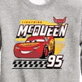 thumbnail image 3 of Disney's Cars - Lightning McQueen 95 - Toddler And Youth Crewneck Fleece Sweatshirt, 3 of 5