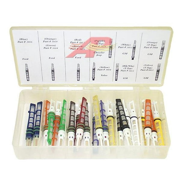 Orifice Tube Assortment, 2 ea. Of 11 Different Tubes