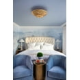 thumbnail image 4 of 507-GA Crystorama Lighting Broche - Six Light Wall Sconce-Antique Gold Finish, 4 of 10