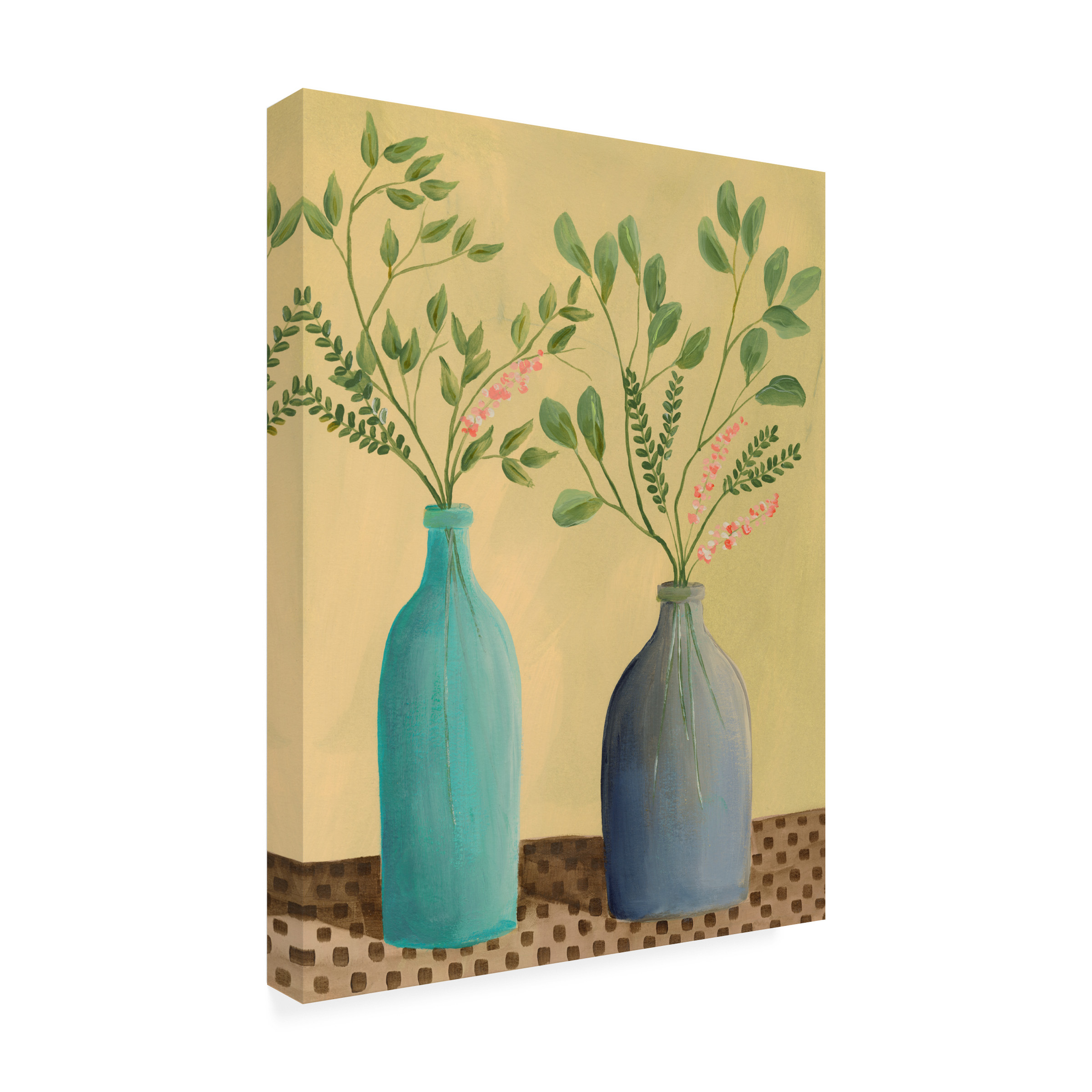 Regina Moore 'Bottle Vignette II' Canvas Art