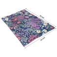 thumbnail image 4 of Pioneer Flower Blanket,Comfortable Soft Flannel Throw Blanket,All Season,Warm Lightweight Blankets for Sofa Bed Couch Living Room Chair,40"x50"(100x130cm), 4 of 4