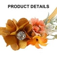 thumbnail image 4 of 2pcs Baby Girl Floral HairBand Headbands Non woven fabric Flower Crown for Girl and Women - Style:Style 2;, 4 of 5
