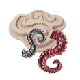 thumbnail image 5 of Octopus Tentacles Shape Silicone Mold Candy Chocolate Fudge Mold Dessert Mold Clay Resin Gypsum Mold Reusable Non-stick, 5 of 8