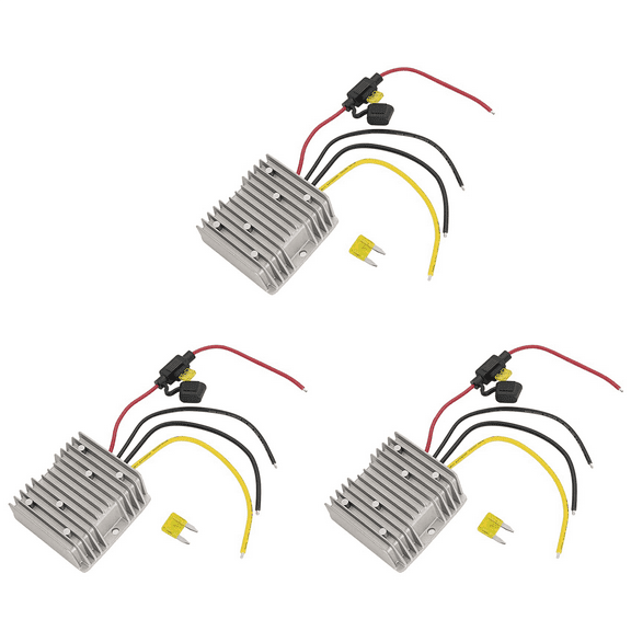 3X Golf Cart Converter 48V 36V to 12V 20A 240W Voltage Regulator for Club Car