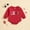 Red, variant on Girl Outfits Beige Summer Clothes Girl Long-sleeved Baby Girl Clothes Baby Girl Outfits 6-9 Months