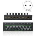 thumbnail image 2 of Amplificador de Auriculares HA800 PRO de 8 Canales, Amplificador Estéreo RGB, Microamplificador para Mezclador de Música, Amplificador de Sonido para Grabación (UE), 2 of 10
