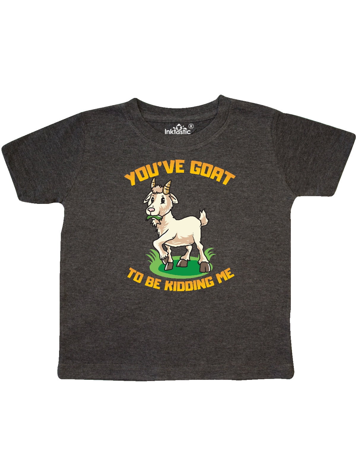 INKtastic Funny Goat Kid Joke Toddler TShirt