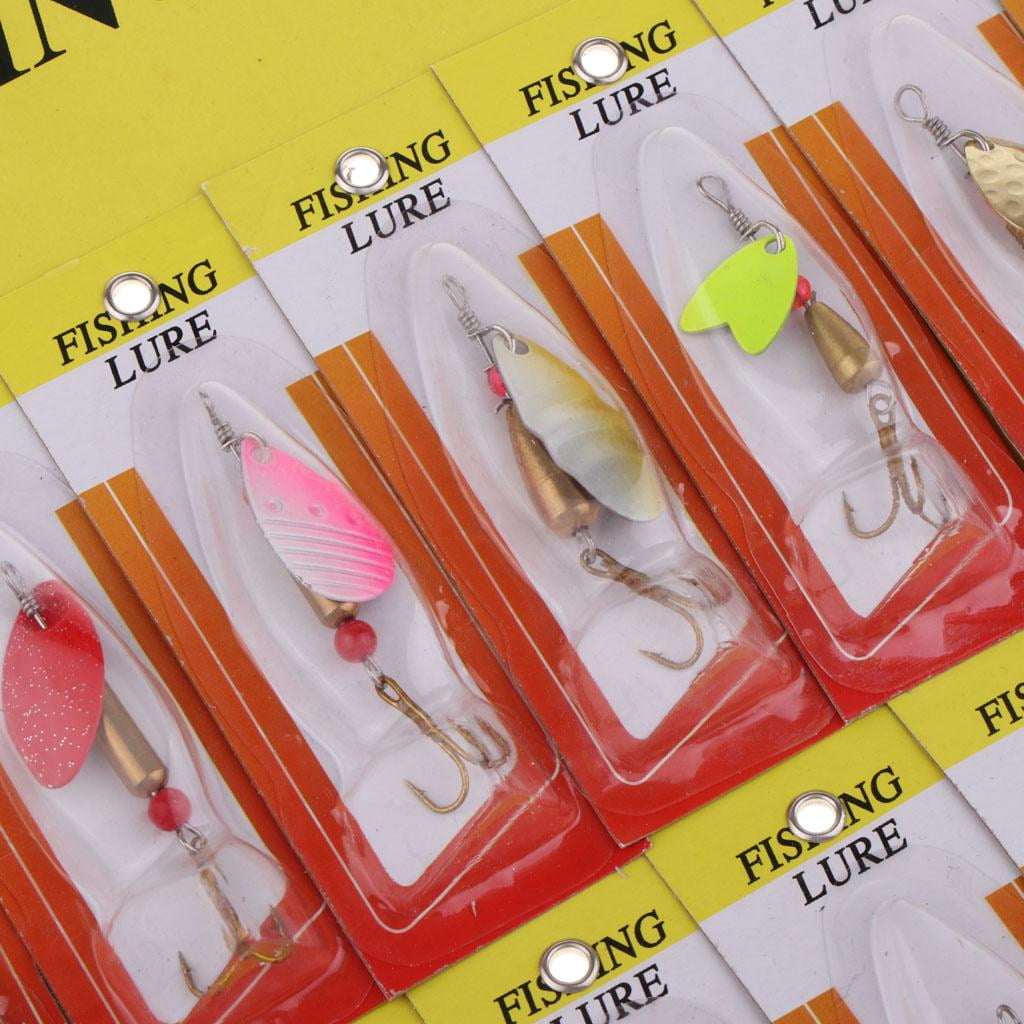 Axioma 3x Multicolor Spinners Baits Spinnerbait Fishing Lures Artificial