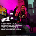 GHOST® ENERGY Zero Sugar Energy Drink, BUBBLICIOUS® Strawberry Splash, 16 fl oz Can