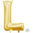 thumbnail image 1 of Anagram International Party-Eh! Gold Letter L Balloon, 1 of 1