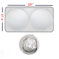 thumbnail image 1 of Car Windshield Sunshade With Storage Bag, Anti-ultraviolet And Solar Heat, Suitable For Small Cars, Mini SUVs And Hatchbacks-KEEW, 1 of 4