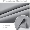 thumbnail image 7 of DriftAway Doorway Curtain Panel Closet Curtain for Bedroom Closet Door Solid Gray Blackout Curtain Room Divider Curtain 78 Inches Long Grommet Thermal Insulated Privacy Drapes 1 Panel W39 x L78 Inch, 7 of 7