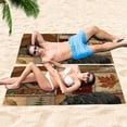 thumbnail image 6 of GZHJMY Beach Towel for Women Girls, Vintage Nature Bath Towel, Oversized Lightweight Sport Towel, 31x51 Inch, 6 of 7