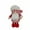 A, variant on CISIL Christmas Standing Chef Faceless Old Man Doll Decoration Ornaments Party Party Decorations