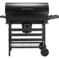 thumbnail image 1 of Asador Tipo Barril De Carbón Con Gran Área De Cocción Móvil Color Negro, 1 of 5