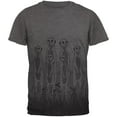 thumbnail image 1 of Meerkat on the Plains All Over Dark Heather Soft Adult T-Shirt, 1 of 1