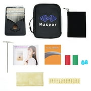 Professional 17-Keys Mahogany Kalimba Finger Thumb Piano Mbira With Case Musical Instruments Accessory