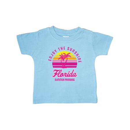 

Inktastic Enjoy The Sunshine Florida Summer Paradise Gift Baby Boy or Baby Girl T-Shirt