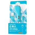 thumbnail image 4 of Micro Usb Car R With Data Usb Cable In Blue, 4 of 4