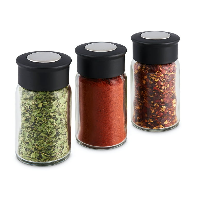Cole & Mason Cambridge 16 Jar Herb & Spice Carousel with Easy Pour Lid Top, 10