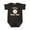 Black Leopard, variant on Future Water Skier Boys or Girls Baby Bodysuit