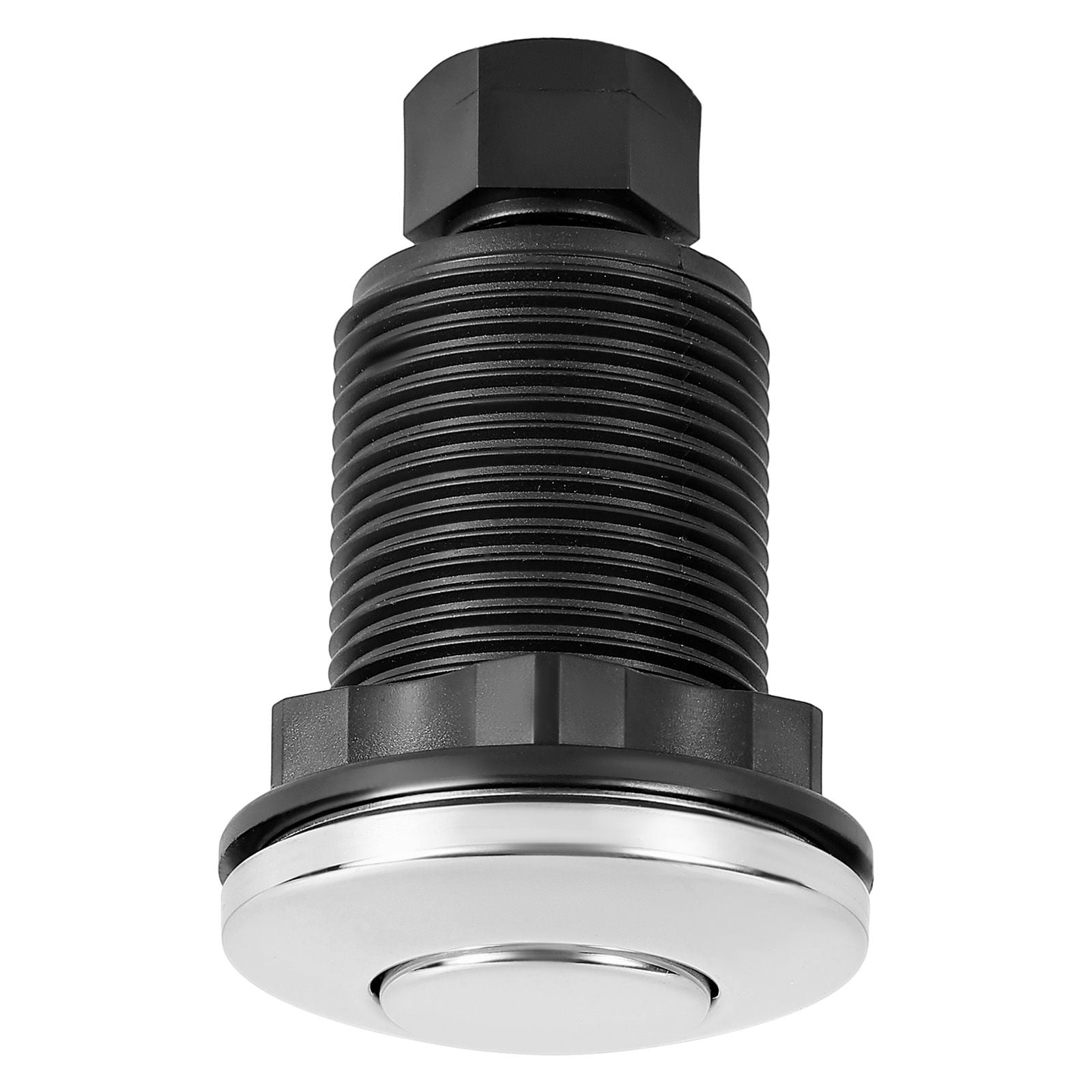 Garbage Disposal Air Switch Kit, 2.5" Button 1.25-1.38" Sink Hole, Stainless Steel Countertop Switch for Kitchen Sink Food Waste Disposal