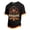 1-Black, variant on Telankuip Men's German Oktoberfest T Shirts Summer Short Sleeve Classic Crew Neck Festival Themed Graphic Tee Loose Comfortable Traditional Pattern Print Casual T-Shirt 1-White XS