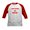 Red/White, variant on CafePress - Terrapins Rule! Baseball Jersey - Kids Cotton Baseball Jersey, 3/4 Sleeve Shirt