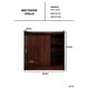 thumbnail image 5 of Mueble Estación de Café Multiusos, Mesa Auxiliar con Amplio Almacenamiento, Diseño Minimalista., 5 of 5