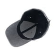 thumbnail image 4 of Corduroy Hat Casual Solid Classic Adjustable Strap Soft Baseball Cap Unisex, Grey, 4 of 5