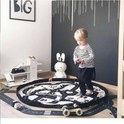 Children Infant Home Decor Multi Function Baby Play Mat Non Slip Cotton Large Storage Bags Toys Organizer Kids Crawling Pads Carpet