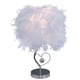 thumbnail image 1 of CM-TOP Luz de árbol bonsái para decoración de Habitaciones Lámpara De Plumas con Corazón Color Blanco, 1 of 3