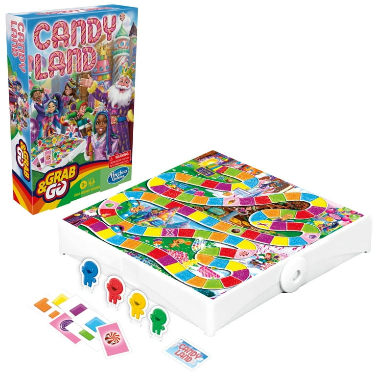 Candy Land Travel Game: Portable, Fun Board Game for Children