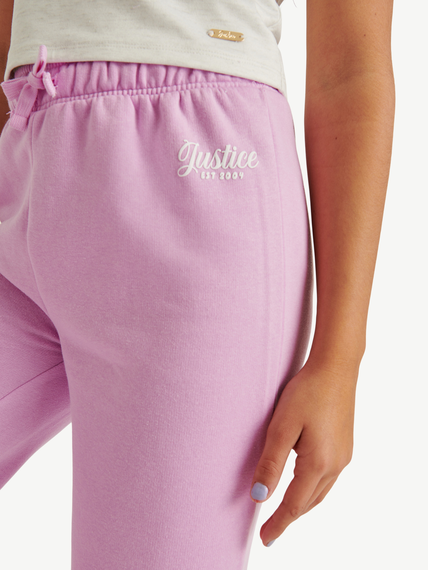 Justice Girl's Fleece Wide Leg Pant, Sizes XS - XLP