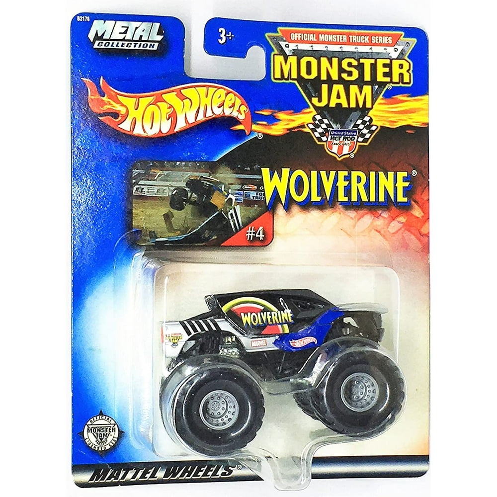 Hot Wheels Monster Jam 2003 Wolverine 4 Monster Truck 164 Scale
